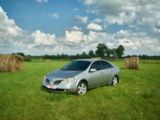 2005 Nissan Primera III (P12), серебристый, 650000 рублей, вид 4