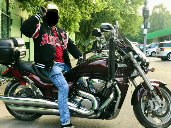 2007 Suzuki Boulevard M109R, пурпурный, 850000 рублей - вид 12