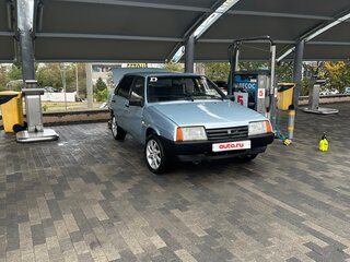2002 Lada (ВАЗ) 21099, серебристый, 93000 рублей, вид 1