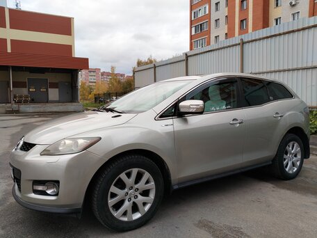 2008 Mazda CX-7 I, серебристый, 647000 рублей, вид 5