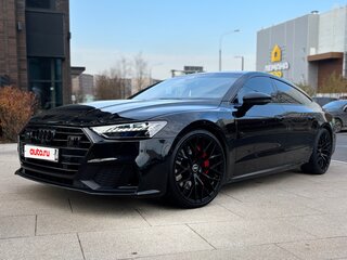 2018 Audi A7 55 TFSI II (4K), чёрный, 4600000 рублей, вид 3