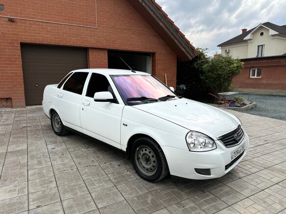 2013 Lada (ВАЗ) Priora I, белый, 449000 рублей - вид 1