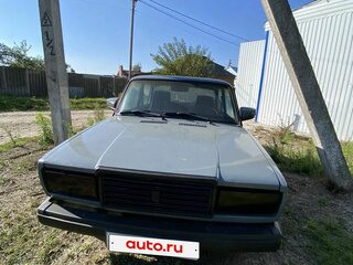 2007 Lada (ВАЗ) 2107, пурпурный, 185000 рублей, вид 1
