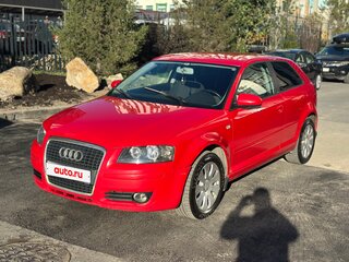 2006 Audi A3 II (8P) Рестайлинг 1, красный, 495000 рублей, вид 2