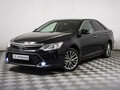 2016 Toyota Camry VII (XV50) Рестайлинг, чёрный, 1947000 рублей