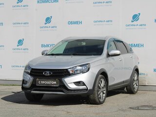 2018 Lada (ВАЗ) Vesta SW Cross I, серебристый, 975000 рублей, вид 1