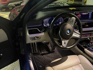 2021 BMW 7 серии 730d VI (G11/G12) Рестайлинг, чёрный, 7300000 рублей, вид 5