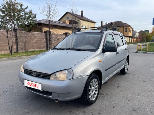 2009 Lada (ВАЗ) Kalina I, серебристый, 118000 рублей