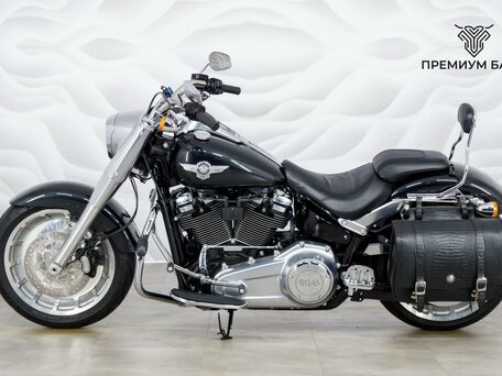 2017 Harley-Davidson Fat Boy, чёрный, 1949000 рублей, вид 2