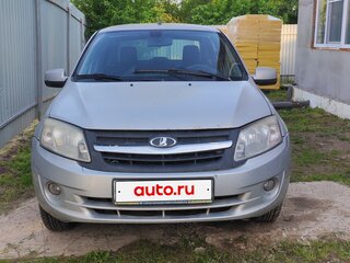 2013 Lada (ВАЗ) Granta I, серый, 270000 рублей, вид 2
