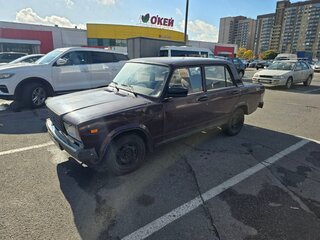 2007 Lada (ВАЗ) 2107, пурпурный, 99999 рублей, вид 1