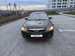 2007 Mazda 6 I (GG) Рестайлинг, чёрный, 400000 рублей, вид 2