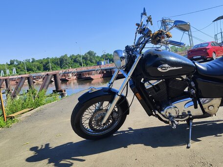 1996 Honda Shadow 1100, чёрный, 340000 рублей, вид 3