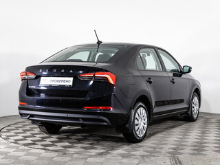 2020 Skoda Rapid II, чёрный, 1475000 рублей, вид 5
