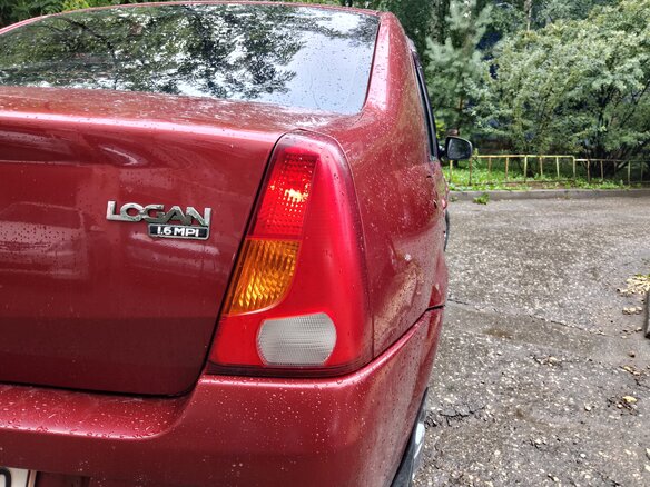 2009 Renault Logan I, красный, 359900 рублей - вид 22