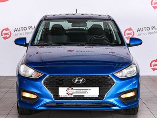 2019 Hyundai Solaris II, синий, 1190000 рублей, вид 3