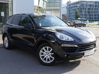 2012 Porsche Cayenne Diesel II (958), чёрный, 3193000 рублей, вид 3
