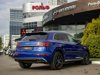 2021 Audi Q5 L 40 TFSI II (FY) Рестайлинг, синий, 4118000 рублей, вид 4