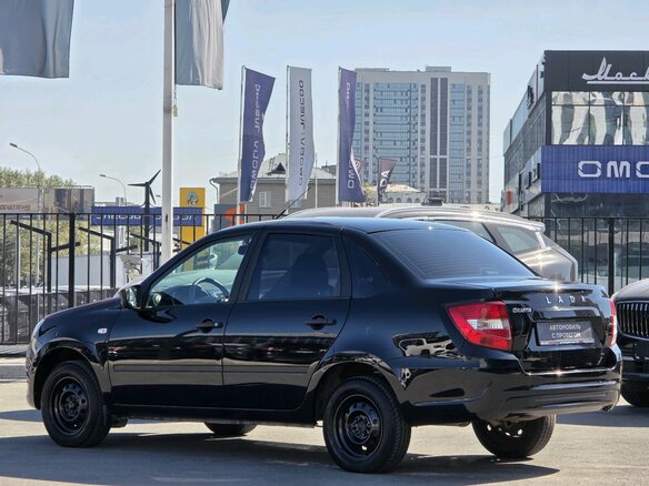 2025 Lada (ВАЗ) Granta I Рестайлинг, чёрный - вид 4