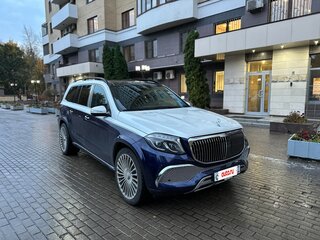 2014 Mercedes-Benz GL-Класс AMG 63 AMG, синий, 5100000 рублей, вид 1