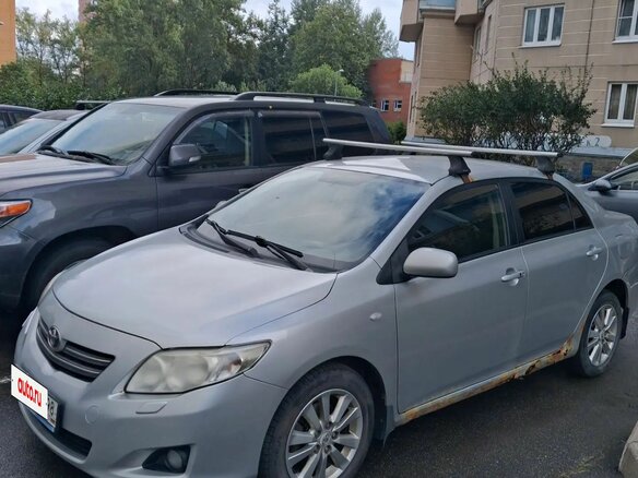 2008 Toyota Corolla AMT X (E140, E150), серебристый, 395000 рублей - вид 2