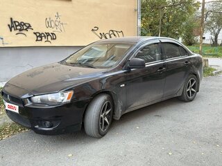 2007 Mitsubishi Lancer X, чёрный, 620000 рублей, вид 2