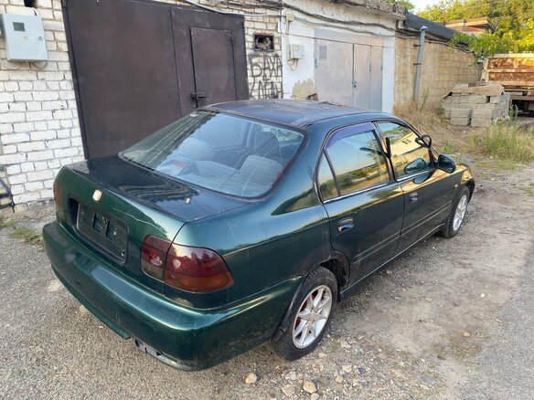 1997 Honda Civic VI, зелёный - вид 4