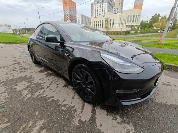 2021 Tesla Model 3 Long Range I, чёрный, 3600000 рублей - вид 9