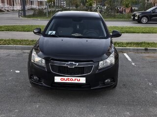 2012 Chevrolet Cruze I, чёрный, 710000 рублей, вид 3