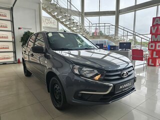 2022 Lada (ВАЗ) Granta I Рестайлинг, серый, 885000 рублей, вид 3