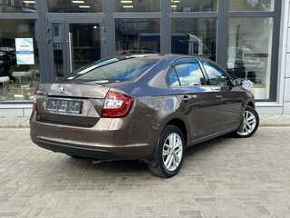 2017 Skoda Rapid I Рестайлинг, коричневый, 985000 рублей, вид 2