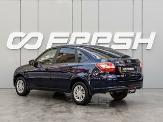 2016 Lada (ВАЗ) Granta I, синий, 600000 рублей, вид 2
