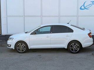 2019 Skoda Rapid I Рестайлинг, белый, 1430000 рублей, вид 4