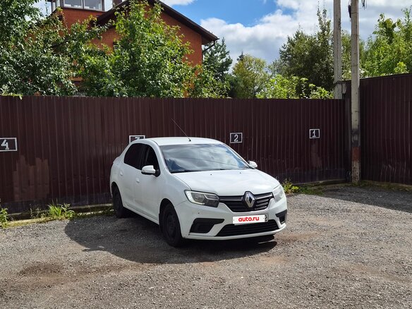 2021 Renault Logan II Рестайлинг, белый - вид 6