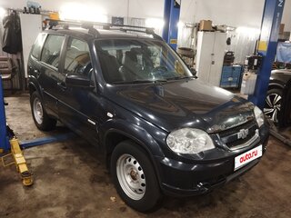 2013 Chevrolet Niva I Рестайлинг, синий, 599000 рублей, вид 2
