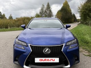2016 Lexus GS 200t IV Рестайлинг, синий, 3500000 рублей, вид 2