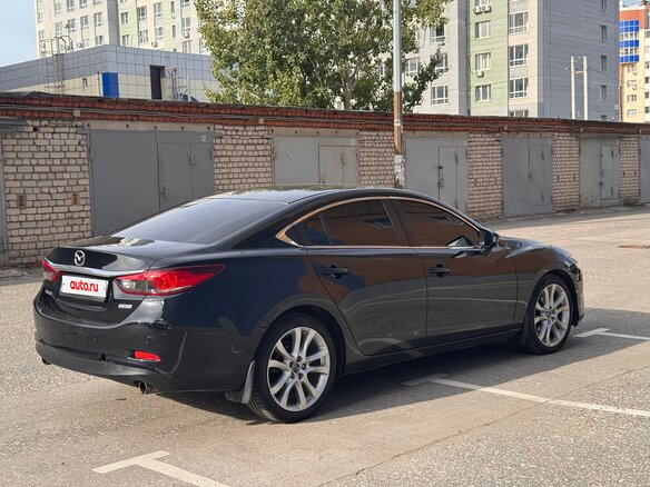 2014 Mazda 6 III (GJ), чёрный, 1350000 рублей - вид 3