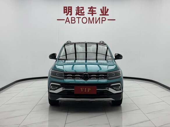 2023 Volkswagen T-Cross I (China Market), зелёный, 1445000 рублей - вид 5