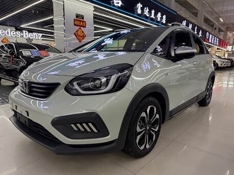 2022 Honda Fit IV, зелёный, 1033000 рублей, вид 1