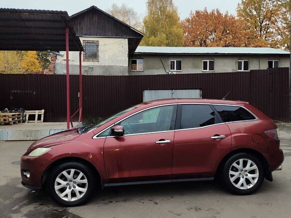 2008 Mazda CX-7 I, красный, 400000 рублей - вид 3