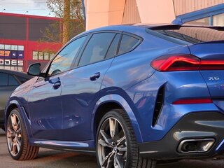 2020 BMW X6 M50d III (G06), синий, 9500000 рублей, вид 4