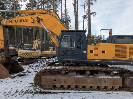 2010 Hyundai R800LC, жёлтый, 15000000 рублей, вид 4