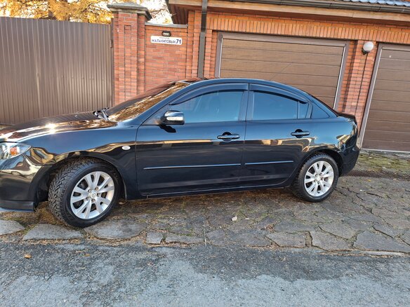 2007 Mazda 3 I (BK) Рестайлинг, чёрный, 675000 рублей - вид 9