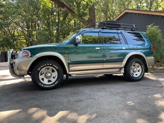 2003 Mitsubishi Pajero Sport I, зелёный, 1150000 рублей, вид 4