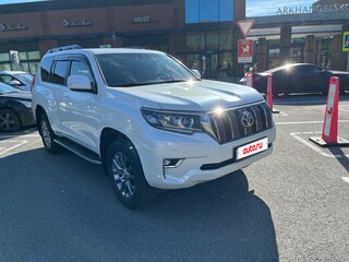 2019 Toyota Land Cruiser Prado 150 Series Рестайлинг 2, белый, 5350000 рублей, вид 2