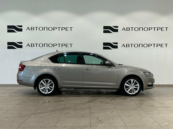 2018 Skoda Octavia III (A7) Рестайлинг, бежевый, 1709000 рублей - вид 5
