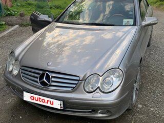 2004 Mercedes-Benz CLK-Класс 200 II (W209), бежевый, 1700000 рублей, вид 4