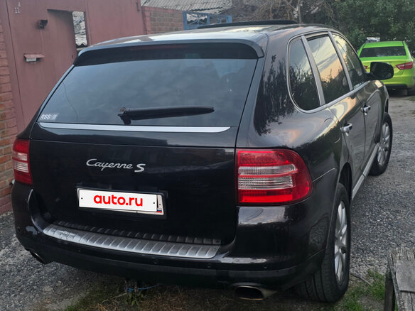 2004 Porsche Cayenne S I (955), чёрный, 700000 рублей - вид 3