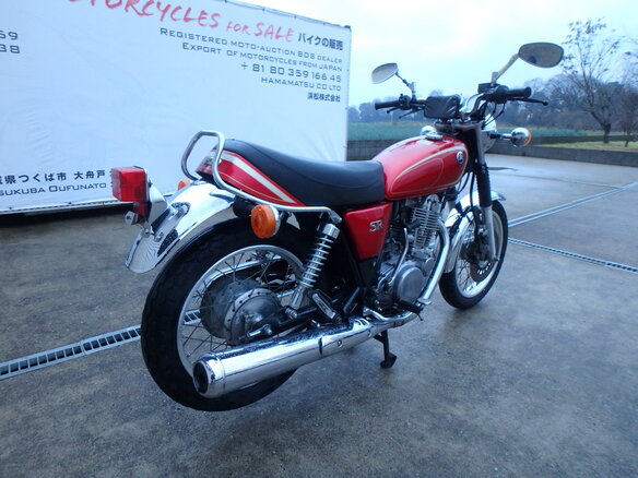 2009 Yamaha SR400, красный, 350000 рублей - вид 6
