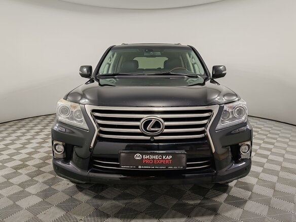 2013 Lexus LX 570 III Рестайлинг, чёрный, 3299000 рублей - вид 1